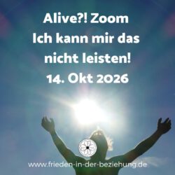 Zoom "Alive?!" - Ich kann mir das nicht leisten?!